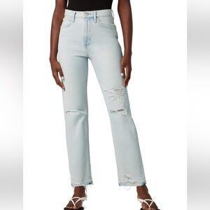 NWT Hudson Jeans Women's Light Blue Straight Leg Jeans Size 24